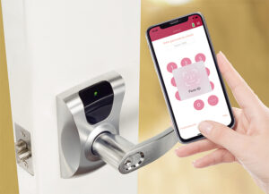 Klacci iF Series Mobile Biometrics Touchless Smart Lock iF-01 أقفال أسطوانية منظر خارجي