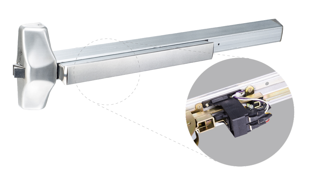 Klacci 1000 Series RX Request to Exit Electrical Exit Devices A1 type