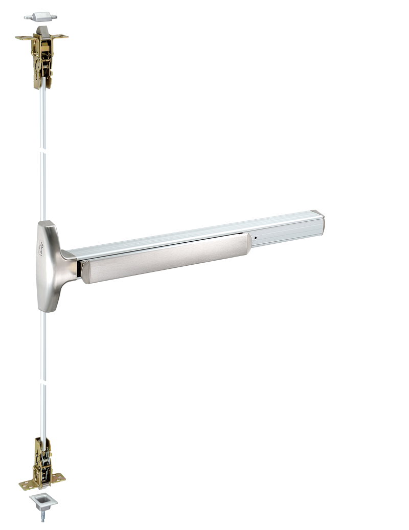 Klacci 2300 / F2300 Narrow Head Concealed Vertical Rod Exit Devices (CVR)