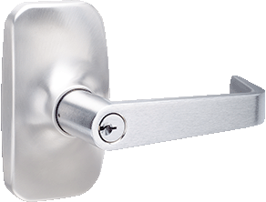 Klacci 30 Series Exit Devices 700 Series Trim 708 Key Locks or Unlocks Latchbolt