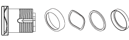 Klacci قفل Mortise غطاء واقي للاسطوانة 4240-0201