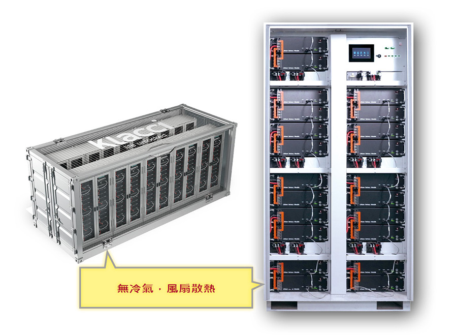 Klacci 儲能系統解決方案 Klacci 低壓並聯