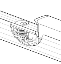 Klacci Exit Devices Dogging CD Cylinder Dogging