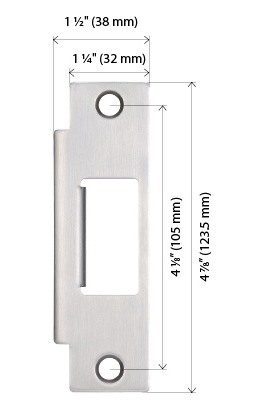 Klacci Exit Devices Mortise Device 336 Mortise Strike