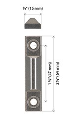 Klacci Exit Devices Vertical Rod (VR) Device 224 Bottom Strike