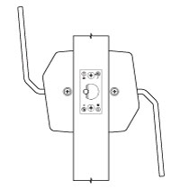 Klacci HL400拉式把手 尺寸