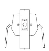 Klacci HL Series Pull Trim Dimensions