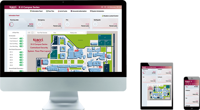 Klacci K-U Campus The School Security & Safety Solution Centralized Security System