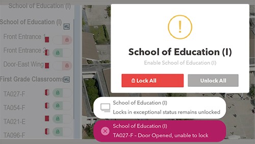 Klacci K-U Campus The School Security & Safety Solution Door Position Detection