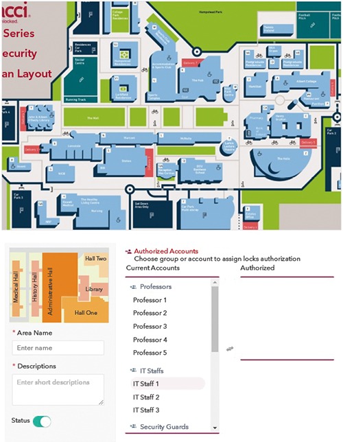 Klacci K-U Campus The School Security & Safety Solution Planning and Assigning Authorizations
