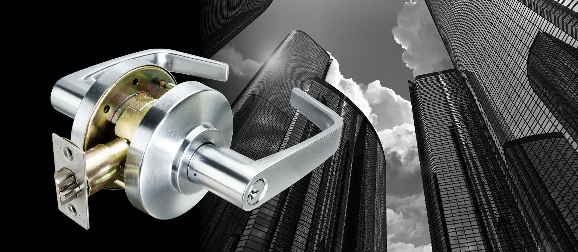 Klacci LI Series Cylindrical Lever Lock commercial building