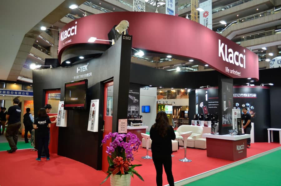 Klacci exhibition 2015 Taipei Building Show