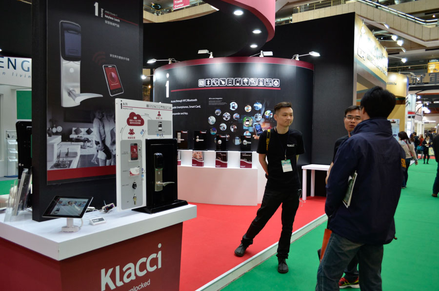 Klacci exhibition 2015 Taipei Building Show