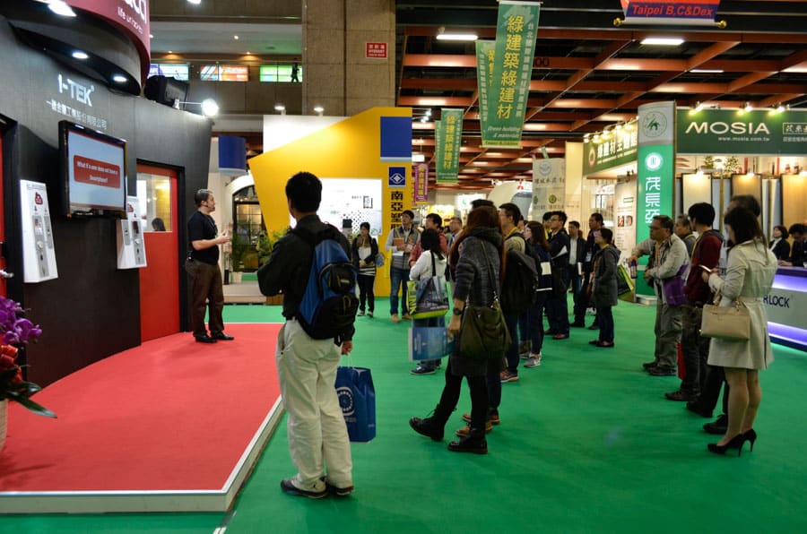 Klacci exhibition 2015 Taipei Building Show