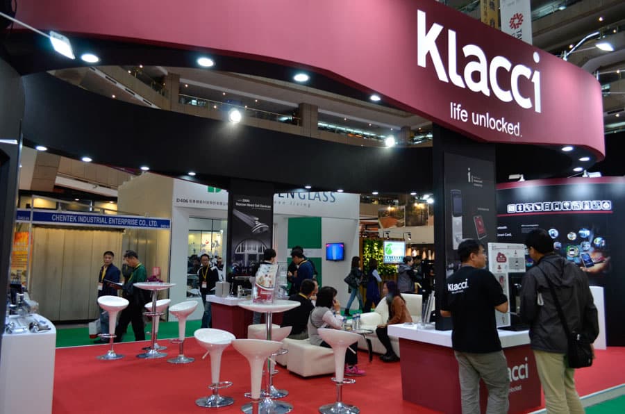 Klacci exhibition 2015 Taipei Building Show