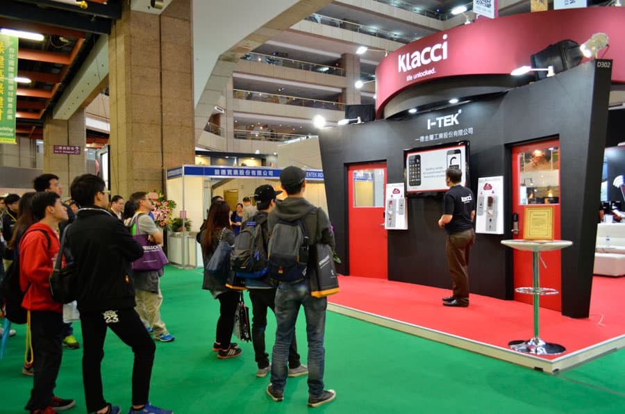 Klacci exhibition 2015 Taipei Building Show