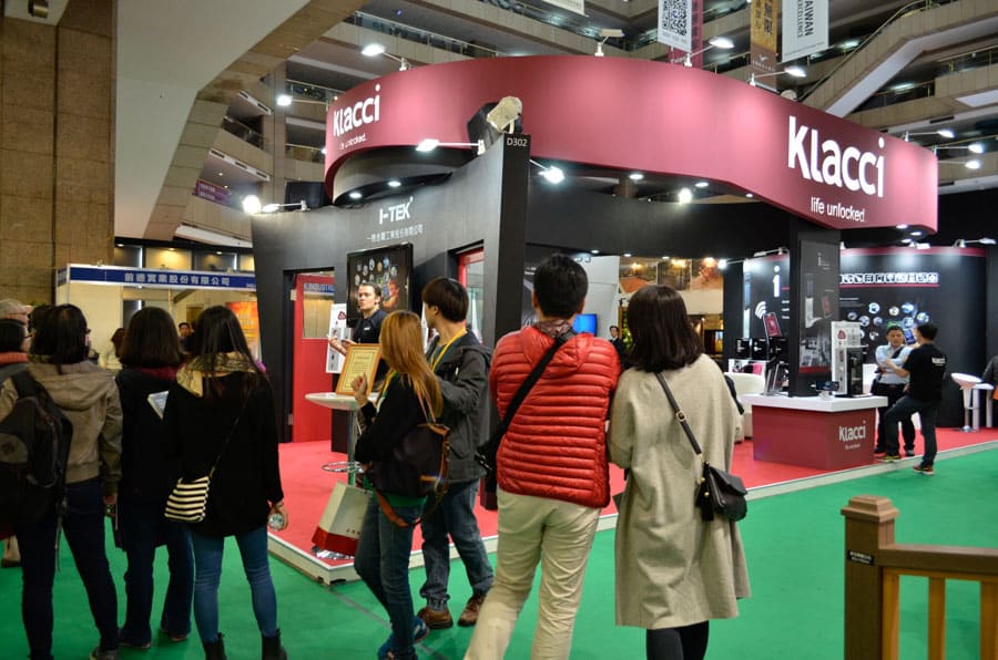 Klacci exhibition 2015 Taipei Building Show