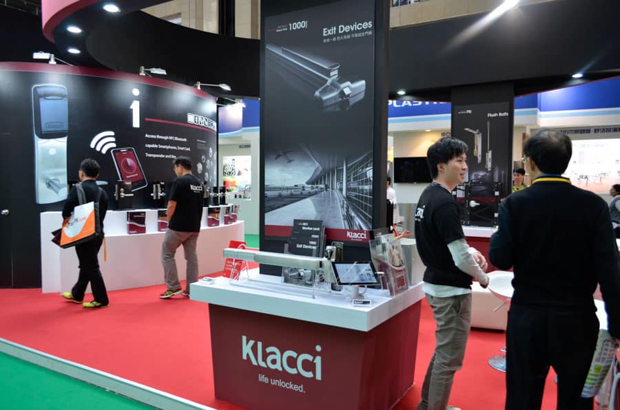 Klacci exhibition 2015 Taipei Building Show