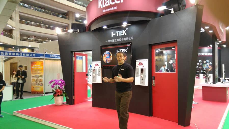 Klacci exhibition 2015 Taipei Building Show