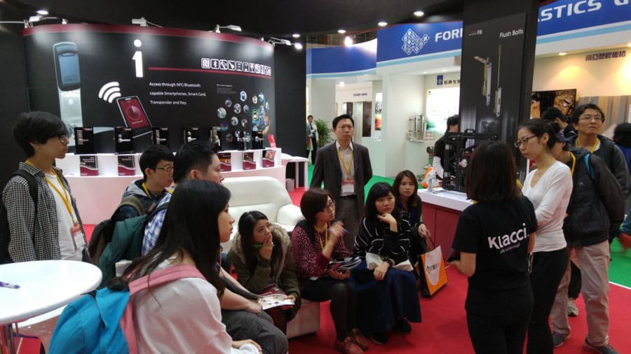 Klacci exhibition 2015 Taipei Building Show