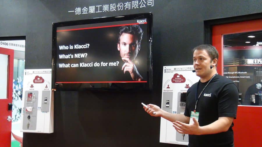 Klacci exhibition 2015 Taipei Building Show