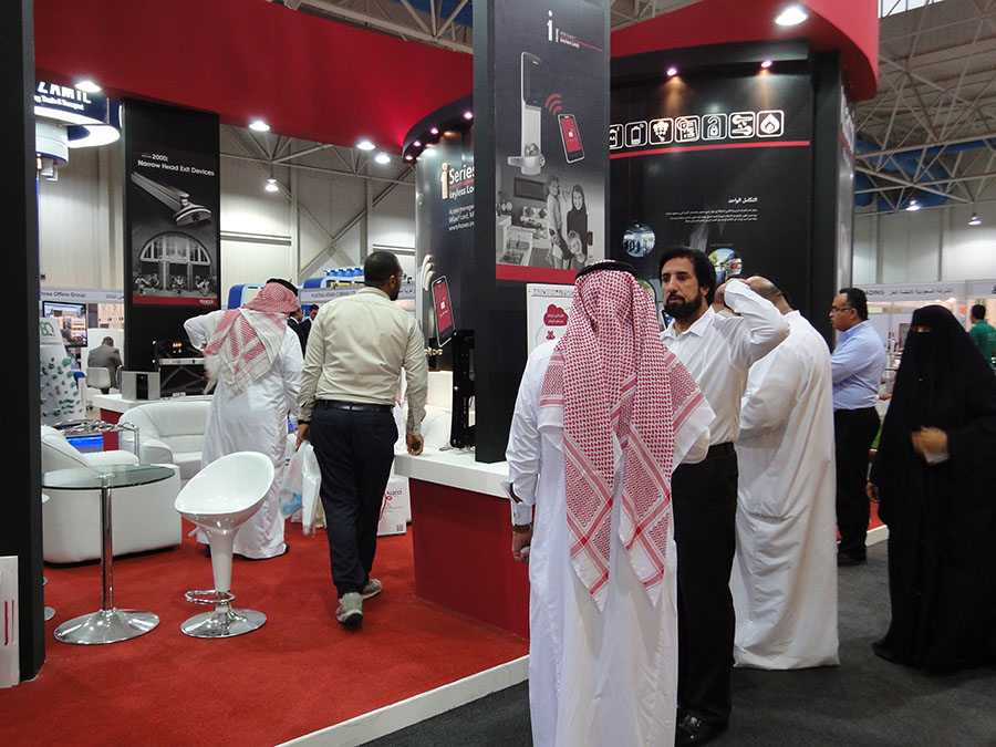 Klacci exhibition Buildex 2015 Dammam Exhibition