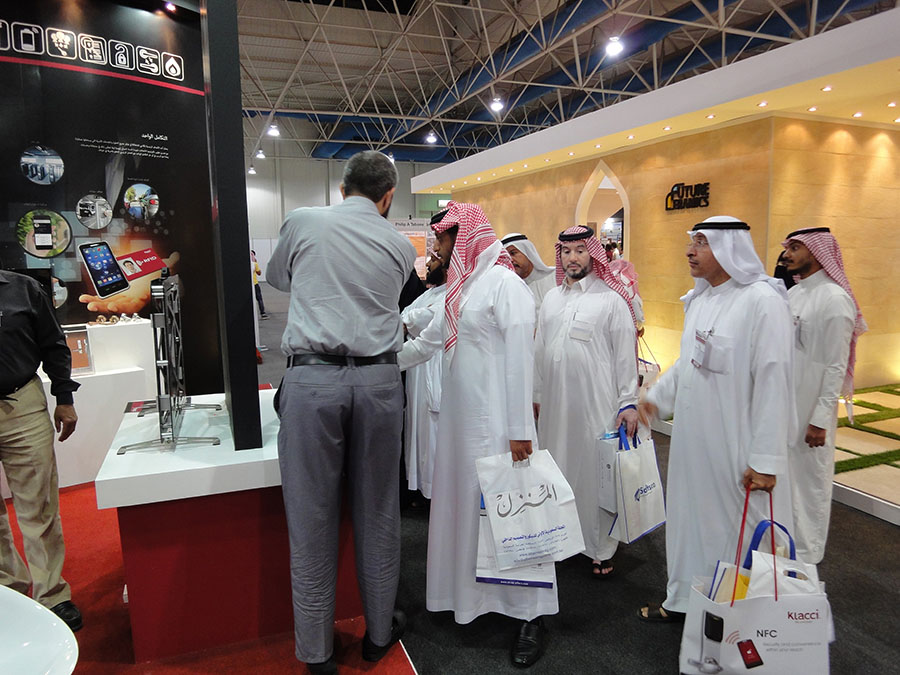 Klacci exhibition Buildex 2015 Dammam Exhibition