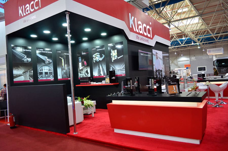 Klacci exhibition Buildex 2016 Dammam Exhibition