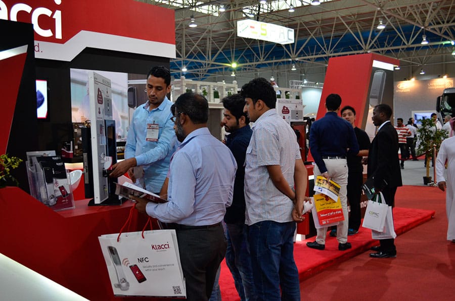 Klacci exhibition Buildex 2016 Dammam Exhibition