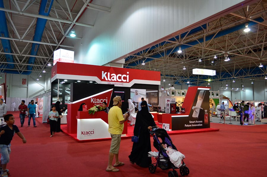 Klacci exhibition Buildex 2016 Dammam Exhibition