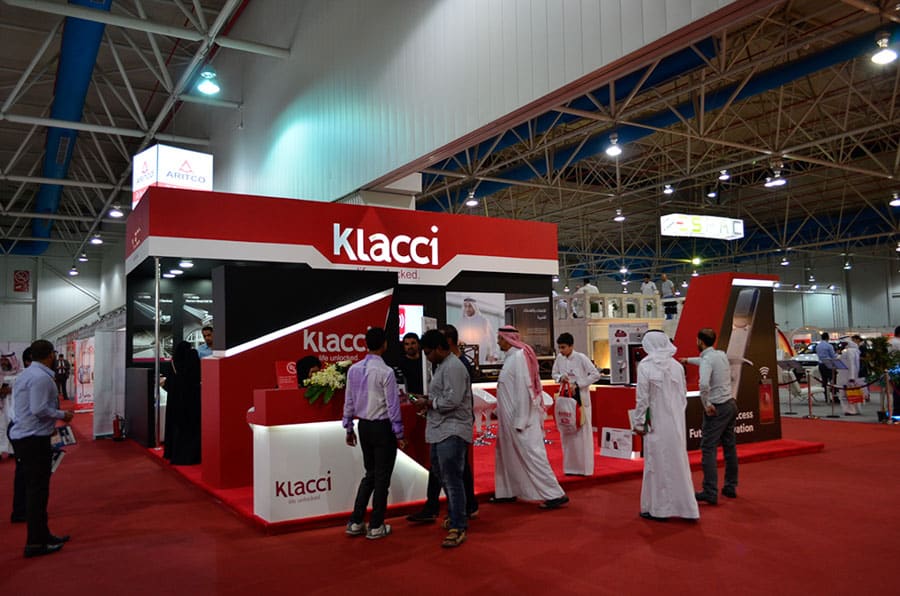Klacci exhibition Buildex 2016 Dammam Exhibition