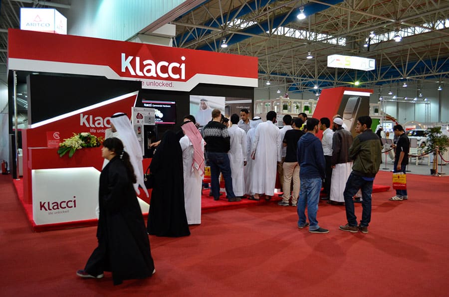 Klacci exhibition Buildex 2016 Dammam Exhibition