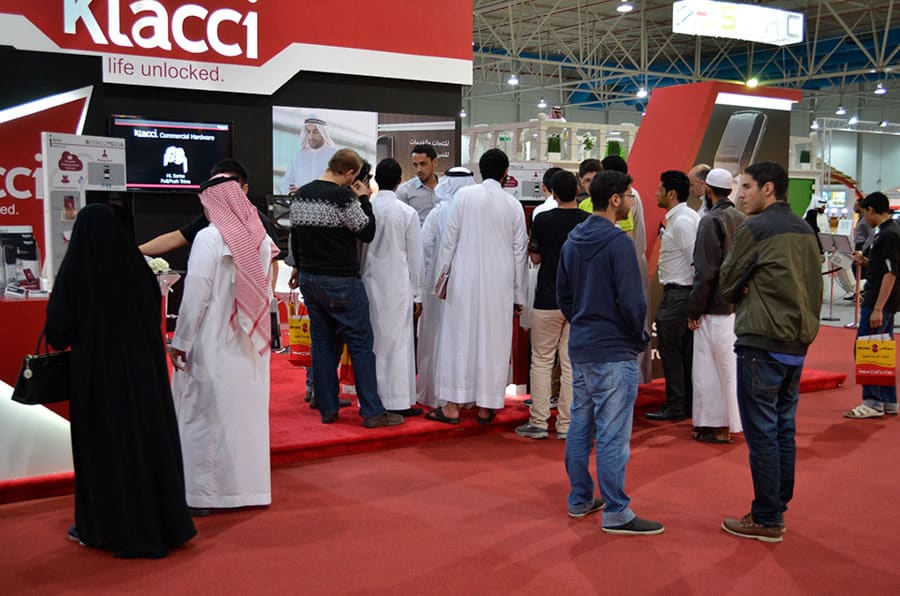 Klacci exhibition Buildex 2016 Dammam Exhibition