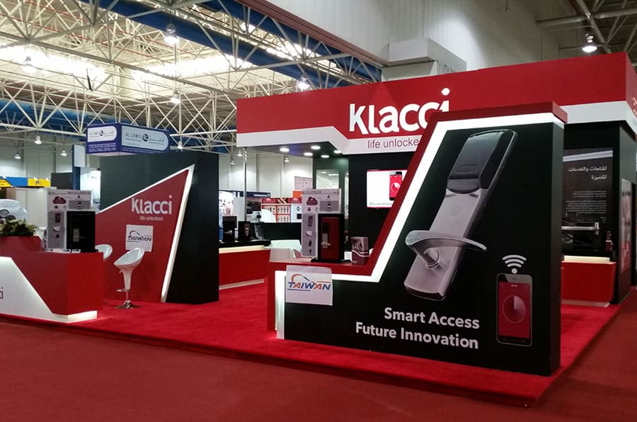 Klacci exhibition Buildex 2016 Dammam Exhibition