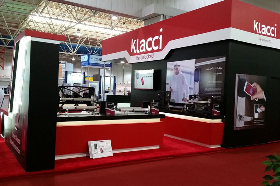 Klacci exhibition Buildex 2016 Dammam Exhibition