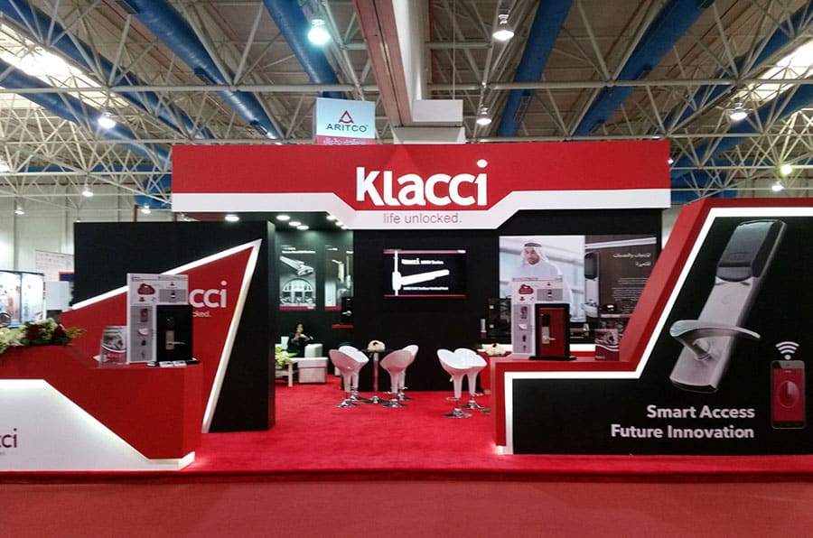 Klacci exhibition Buildex 2016 Dammam Exhibition