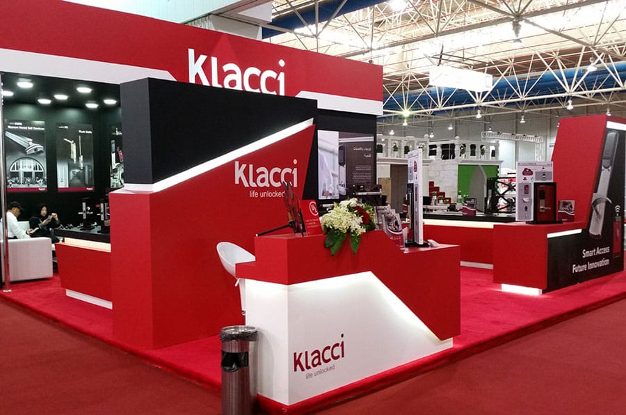 Klacci exhibition Buildex 2016 Dammam Exhibition