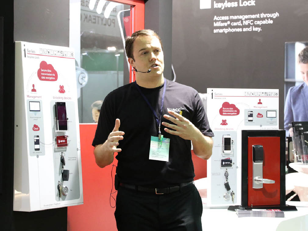 Klacci present at 2014 Taipei Building Show