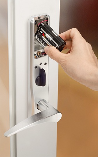Klacci iF Series Mobile Biometrics Touchless Smart Lock iF-94 Mortise Lock Inside View