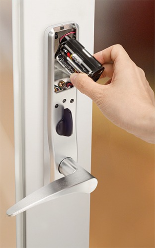 Klacci iF Series Mobile Biometrics Touchless Smart Lock iF-90/94 أقفال مبيت منظر داخلي