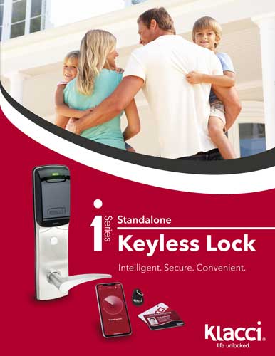 Klacci i Series Standalone Keyless Lock English Catalog cover