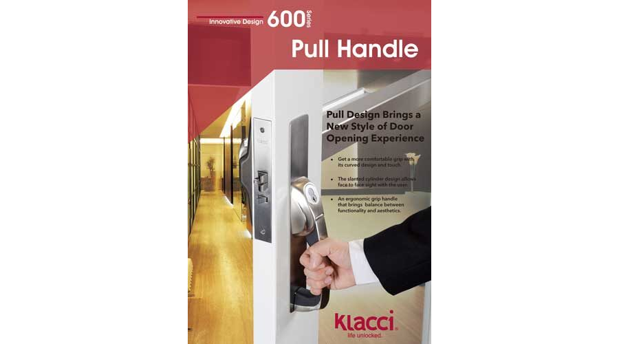 Klacci 600 Series Pull Handle Catalog
