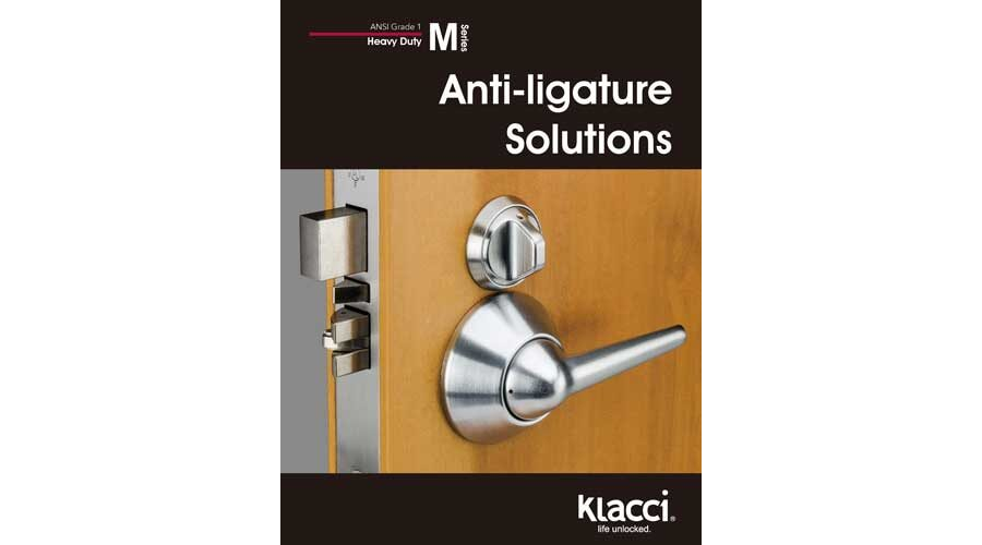 Klacci M Series Anti-ligature Solutions Catalog