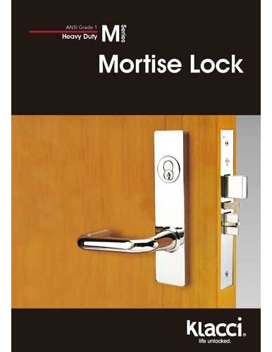 Klacci M Series Mortise Lock Catalog
