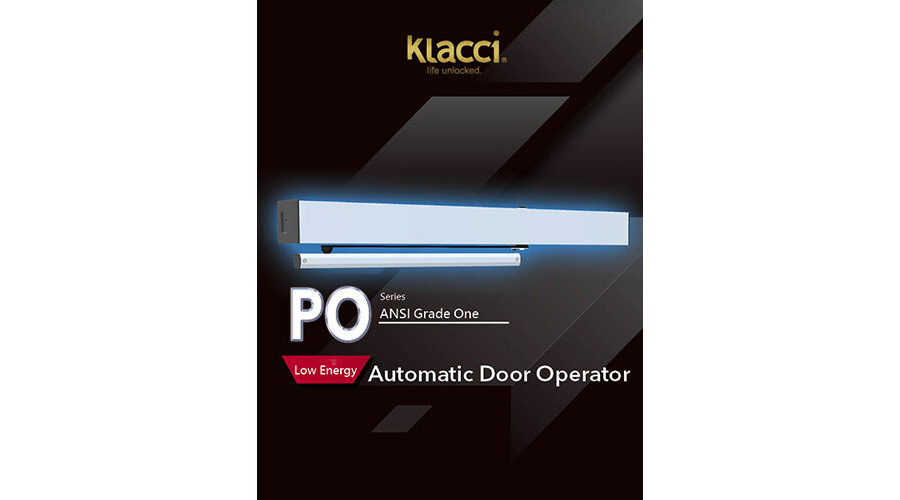 Klacci PO Series Door Operator Catalog