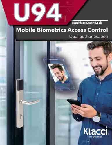 Klacci U94 Series Touchless Smart Lock