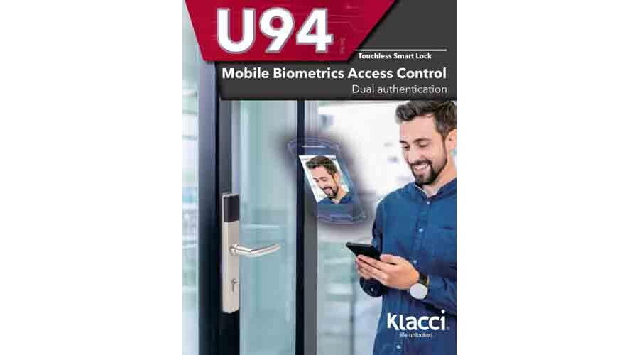 Klacci U94 シリーズタッチレススマートロック カタログ