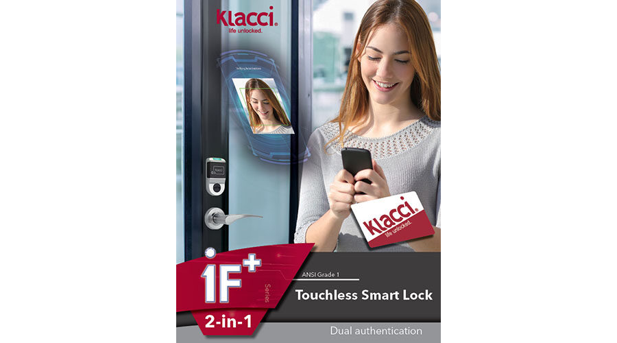 Klacci iF<sup>+</sup> シリーズ 2-in-1 タッチレススマートロック カタログ