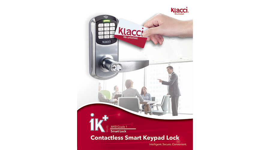 Klacci iK<sup>+</sup> Series Contactless Smart Keypad Lock